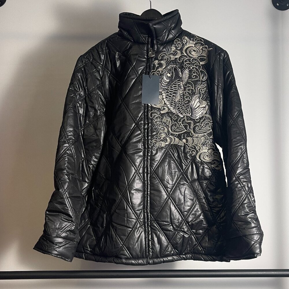 Brand new men Evisu jacket size asian size XL